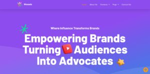 Niceads Influencer Marketing Elementor Template GPL